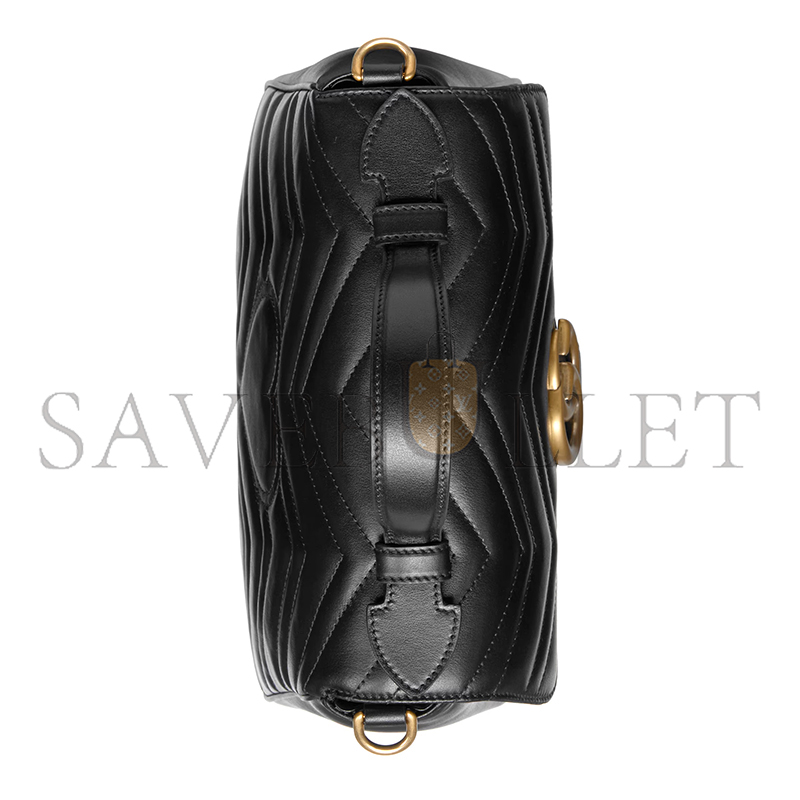 GUCCI GG MARMONT MEDIUM TOP HANDLE BAG 498110 (27*19*10.5cm)